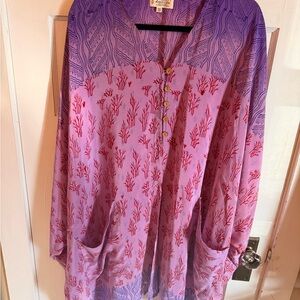 Kantha Bae Silk Gaia tunic